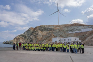 ΤΕΡΝΑ ΕΝΕΡΓΕΙΑΚΗ: Το αιολικό πάρκο Αγίου Γεωργίου υποδέχεται την ακαδημαϊκή κοινότητα της EAWE