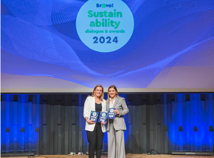 Ακόμα μία βράβευση για την ελίν στα Bravo Sustainability Dialogue &amp; Awards 2024