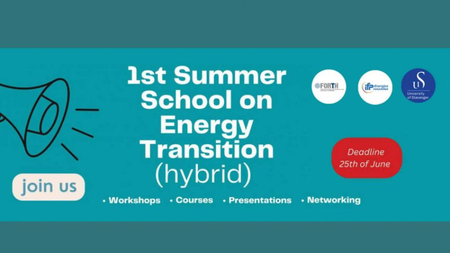 ΙΤΕ και Πολυτεχνείο Κρήτης συνδιοργανώνουν θερινό σχολείο αφιερωμένο στην Ενεργειακή Μετάβαση