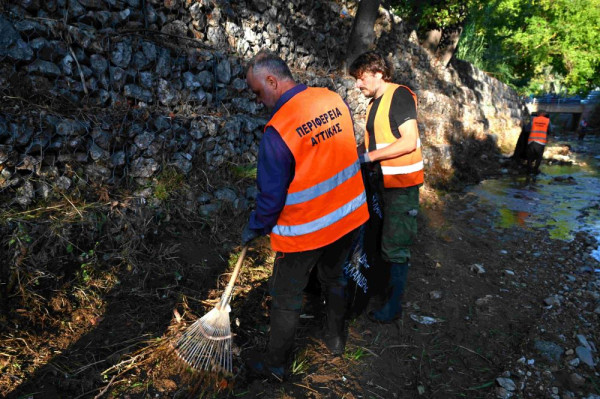 Χαρδαλιάς: Εντείνουμε τις δράσεις για την αντιπλημμυρική θωράκιση της Αττικής