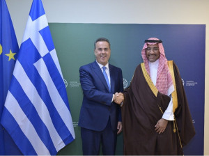 Στ. Παπασταύρου: Διαρκής αναβάθμιση των διμερών στρατηγικών σχέσεων Ελλάδας και Σαουδικής Αραβίας στον τομέα της ενέργειας