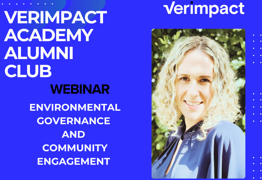 Πρόσκληση στο διαδικτυακό σεμινάριο για την Περιβαλλοντική Διακυβέρνηση από την Verimpact