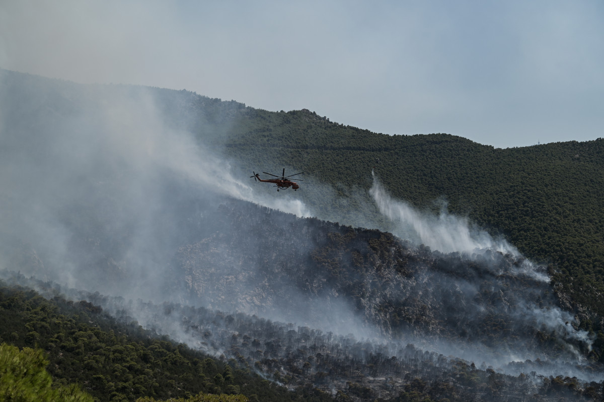 Ακραίος κίνδυνος πυρκαγιάς σήμερα για Αττική, Πελοπόννησο, Δυτική Ελλάδα, Στερεά Ελλάδα και Βόρειο Αιγαίο